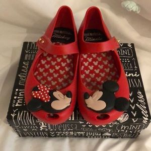 Mini Melissa girls shoes size 10